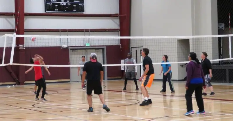 Arctic Rec Center Volleyball Court