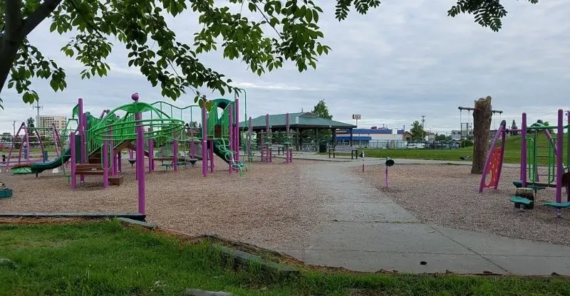 Fairview Lions Park Volleyball Court