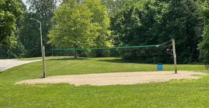 Ellenberger Park - Volleyball Court In Park