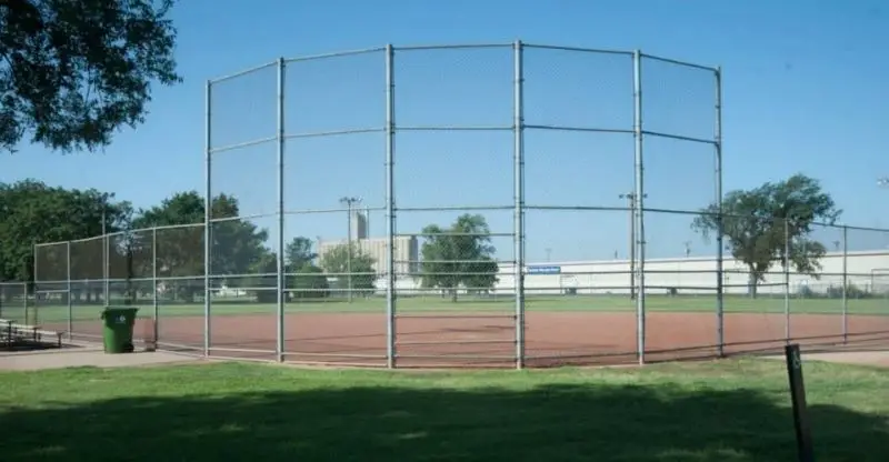 McAdams Park Volleyball Courts In Park