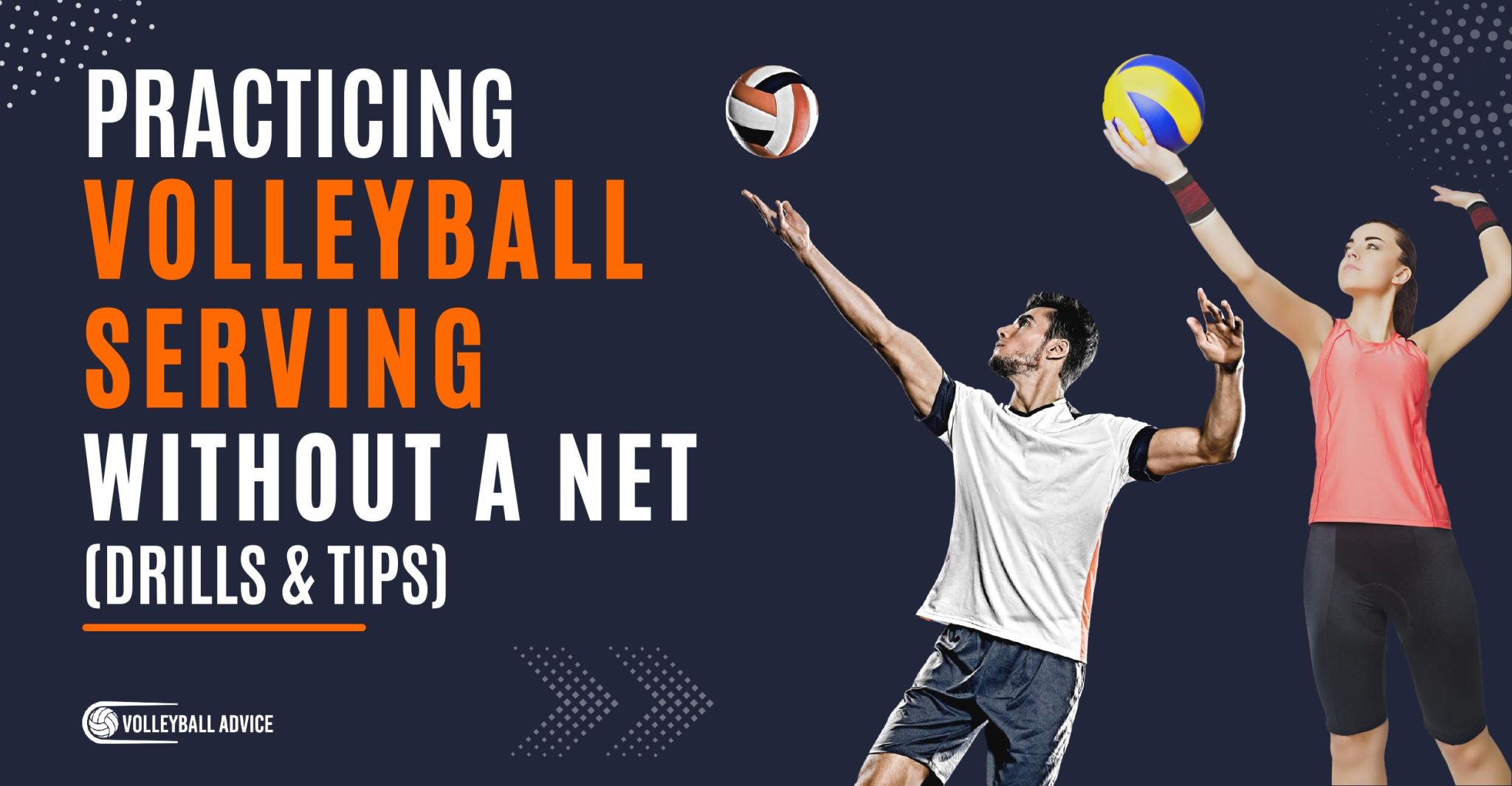 Practicing Volleyball Serving Without A Net (Drills & Tips