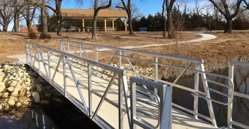 Sedgwick County Park Volleyball Court