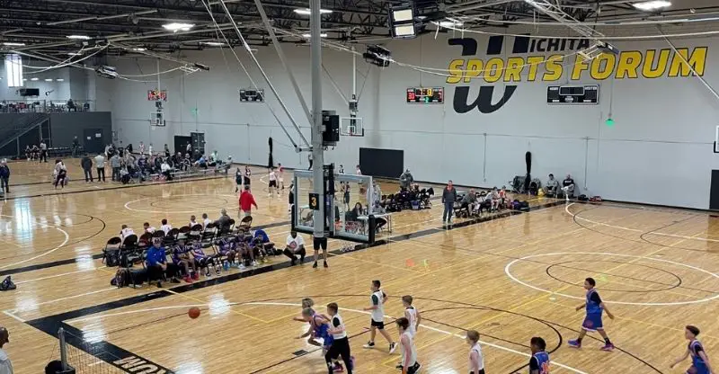Wichita Sports Forum Indoor Volleyball Court