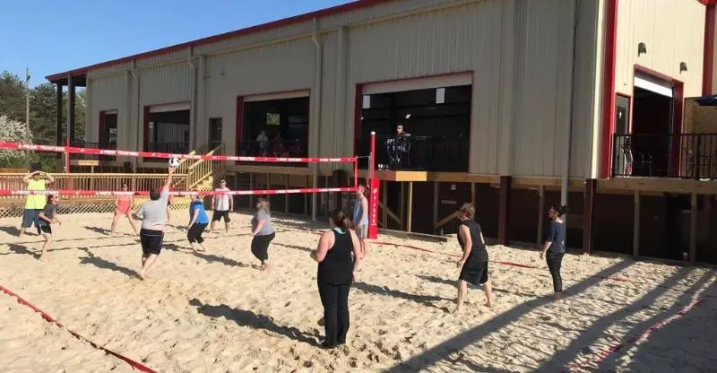 6-Pack Volleyball Sand Volleyball Courts