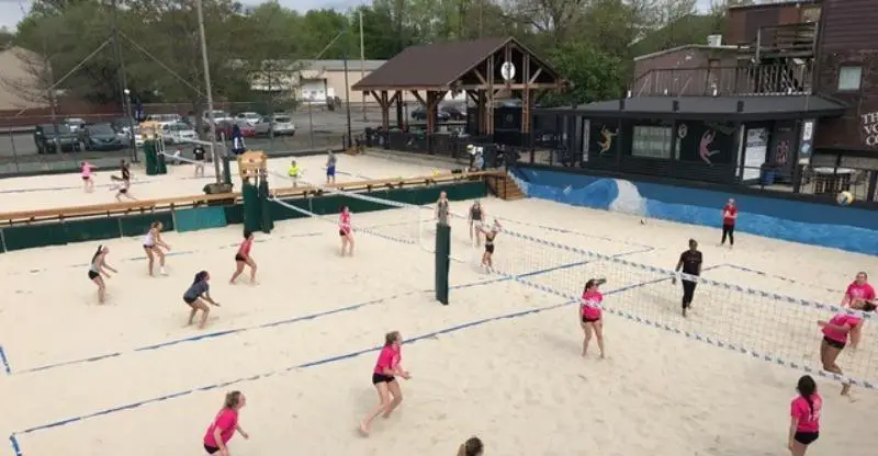 Baxter Jack's Best Night Volleyball Court With Lights
