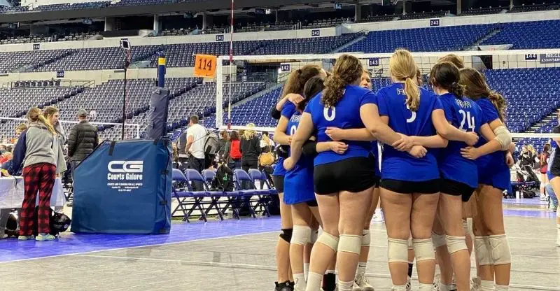 MidAmerica Sports Center Indoor Volleyball Court