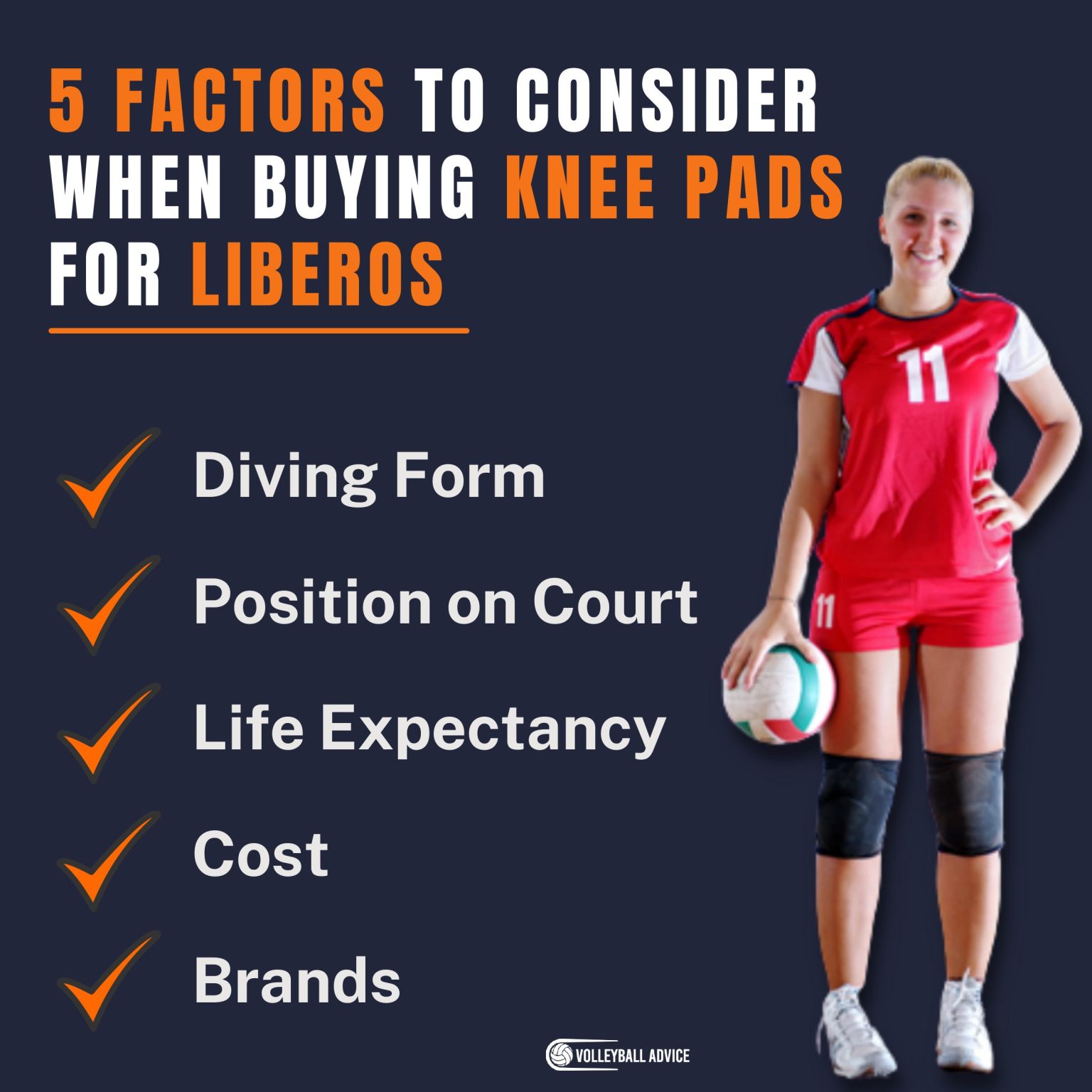 4 Best Volleyball Knee Pads For Liberos (2022) Volleyball Advice