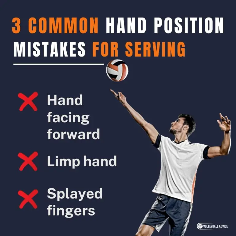 Hand Positions For Volleyball Serving (3 Types) Volleyball Advice