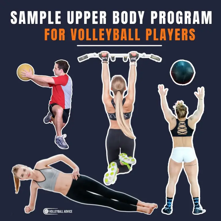sample upper body program for volleyball players
