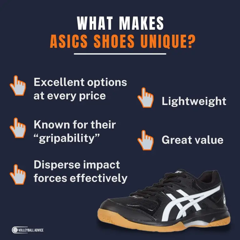 What makes asics shoes unique?