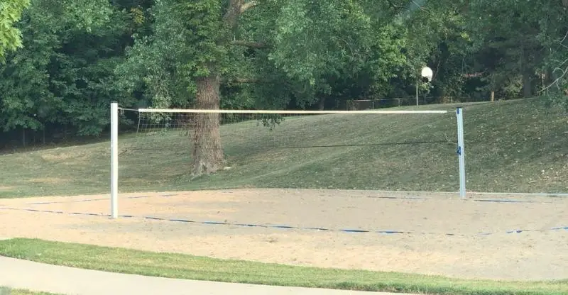Roanoke Park Volleyball Court In Kansas City, Missouri