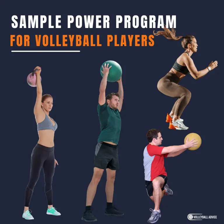 sample power program for volleyball players